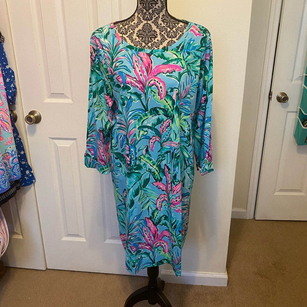 Lilly Pulitzer Linden Dress In The Trees